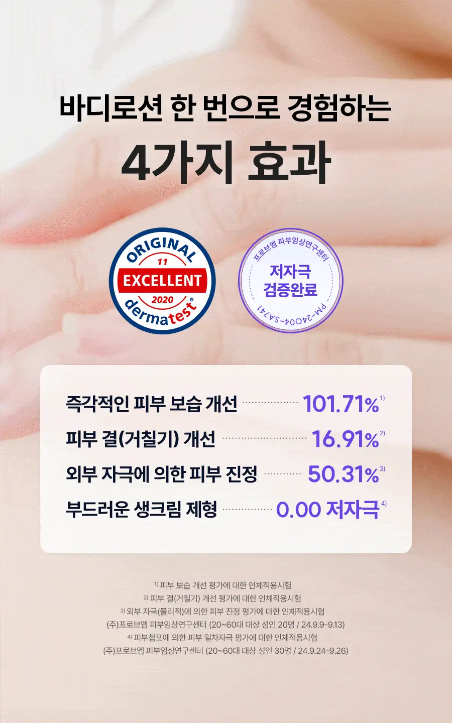 [가나디세안밴드증정] 레이비 산양유 바디로션 더블 기획세트 상세페이지 53